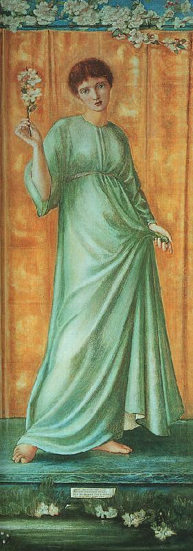 Burne-Jones, Sir Edward Coley Spring oil painting picture